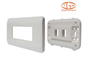 Mặt nạ mạng Dintek 2 Port Wallplate (1303-11031)
