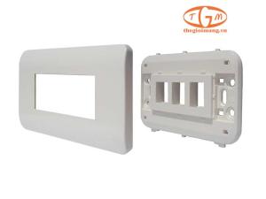 Mặt nạ mạng Dintek 3 Port Wallplate (1303-11039)