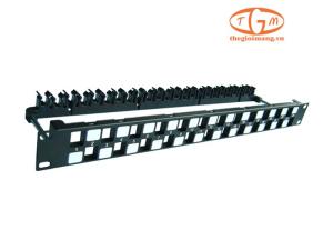 Snap-in Panel Dintek Cat.6A UTP 24P 1U (1406-00011)