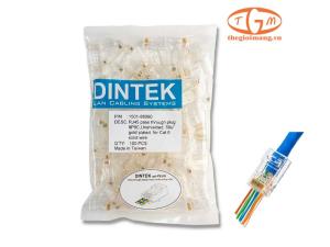 Đầu mạng RJ45 Dintek Cat.6 Pass Through ezi-PLUG (1501-88060)
