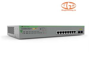Allied Telesis AT-GS950/10PS V2 Layer 2 Switch 8x RJ-45 1G PoE+ 75W + 2x SFP Uplink