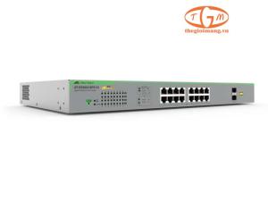 Allied Telesis AT-GS950/18PS V2 Layer 2 Switch 16x RJ-45 1G PoE+ 185W + 2x SFP Uplink
