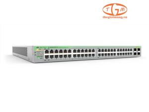 Allied Telesis AT-GS950/52PS V2 Layer 2 Switch 48x RJ-45 1G PoE+ 370W + 4x SFP Uplink