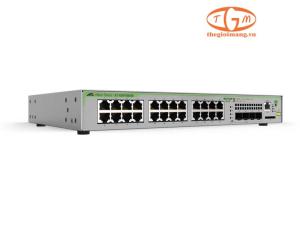 Allied Telesis AT-GS970M/28 Layer 3 Switch 24x RJ-45 1G + 4x SFP Uplink