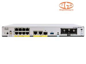 C1121X-8PLTEP Cisco ISR 1100X 8P Dual GE SFP Router Pluggable SMS/GPS