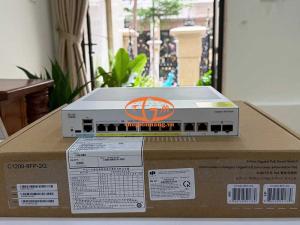 C1200-8FP-2G Cisco Catalyst 1200 with 8 port GE PoE+ 120W, 2x copper/SFP, 20Gbps