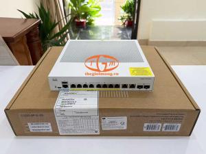 C1200-8P-E-2G Cisco Catalyst 1200 with 8 port GE PoE+ 67W, 2x copper/SFP, 20Gbps
