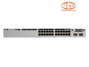 C9300-24H-A Catalyst 9300 24-port 1G copper with modular uplinks, UPOE+, Network Advantage