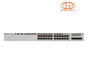 C9300-24U-E-UL Catalyst 9300 24-port 1G copper with modular uplinks, UPOE, Network Advantage