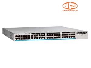 C9300-48UXM-M Catalyst 9300 48-port 2.5G (12x 10mGig) copper with modular uplinks, UPOE, Meraki Advanced