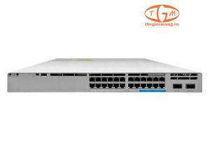 C9300L-24UXG-2Q-A Catalyst 9300L 8x 10G/mGig + 16x 1G copper, 2x 40G QSFP, UPOE, NA