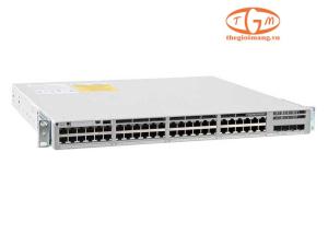 C9300L-48PF-4X-M Catalyst 9300 48-port 1G copper with fixed 4x SFP+ uplinks, full PoE+, Meraki Advanced
