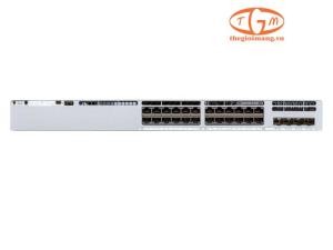 C9300LM-24U-4Y-E Catalyst 9300 mini 24-port 1G copper, UPOE, 4x 25G uplinks, Network Essentials