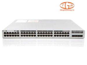 C9300LM-48T-4Y-E Catalyst 9300 mini 48-port 1G copper, data, 4x 25G uplinks, Network Essentials