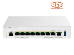 DBR-600-P Router D-Link 8 cổng 2.5GE PoE+, hỗ trợ VPN & Wi-Fi Controller