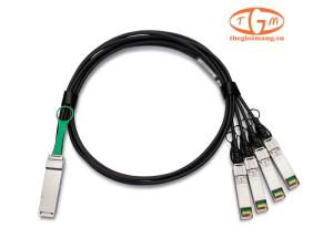 FN-CABLE-QSFP28-4SFP28-3 Fortinet 100 GE QSFP28 to 4x 25 GE SFP28 DAC, 3m