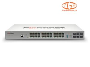 FS-124G-FPOE FortiSwitch 16x 2.5GE PoE+, 8x 2.5GE PoE++ 780W, 6 Ports 10G SFP+