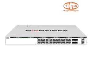 FS-624F FortiSwitch 24 Ports 5G RJ45, 4 Ports 25G SFP28 
