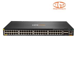 JL661A HPE Aruba Networking 6300M 48 port 1GbE Class 4 PoE and 4 port SFP56 Switch