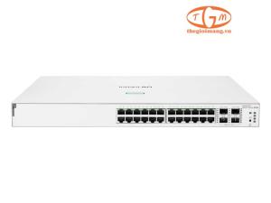 JL684B HPE Instant On 1930 24-Port PoE Gigabit + 4 SFP+ Smart Switch