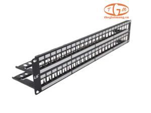 Patch panel LS 48-port 1U Empty (LS-PP-48P-E-WM-1U)