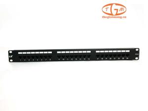 Patch Panel LS 24-Port UTP CAT6 (LS-PP-UC6-24P-WM-EC)