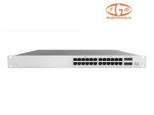 MS150-24P-4X Switch Cisco Meraki 24x 1GE RJ45 POE, 4x 10GE SFP+ uplink, Cloud Managed 