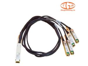 Q-4SFP25G-CU1.5M= Cisco 100G QSFP to 4xSFP25G Passive Copper Splitter Cable, 1.5-meter