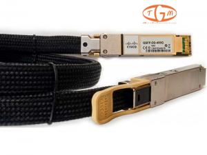 QDD-2Q200-CU2M= Cisco QSFP-DD 2x 200GBASE-CR4 Passive Breakout Copper Cable, 2 meters