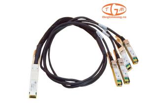 QSFP-4SFP25G-CU2M= Cisco 100G QSFP to 4xSFP25G Passive Copper Splitter Cable, 2-meter