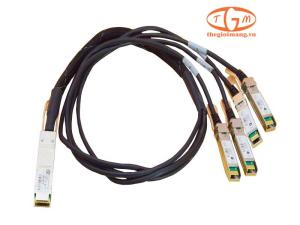 QSFP-4SFP25G-CU3M= Cisco 100G QSFP to 4xSFP25G Passive Copper Splitter Cable, 3-meter