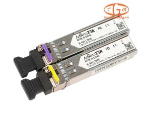 S-4554LC80D Module MikroTik pair of SFP 1.25G module, 80km