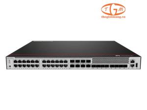 Huawei S5755-S24P8J8YZ Switch PoE+ 24xGE, 8x2.5GE SFP + 8x25GE SFP28 uplink, extended slot