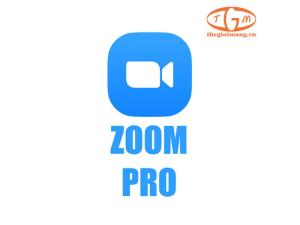 Phần mềm họp trực tuyến Zoom Pro 1 năm