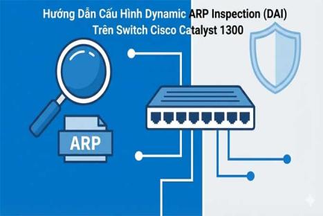 Hướng Dẫn Cấu Hình Dynamic ARP Inspection (DAI) Trên Switch Cisco Catalyst 1300