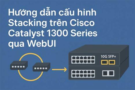 Hướng dẫn cấu hình Stacking trên Cisco Catalyst 1300 Series qua WebUI