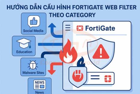 Hướng Dẫn Cấu Hình FortiGate Web Filter Theo Category